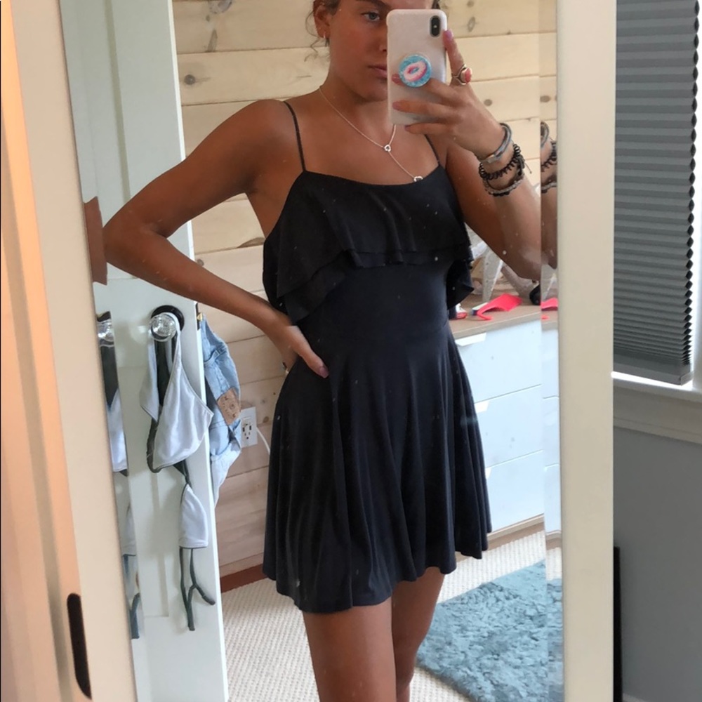 Dark grey romper